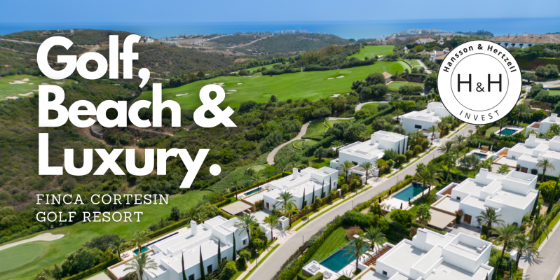Finca Cortesin Golf Resort Immobilier à vendre par Hansson & Hertzell à Casares Costa del Sol