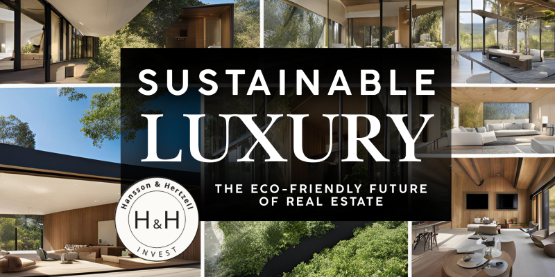 Sustainable Luxury: Eco-Friendly Properties That Don’t Compromise on Style