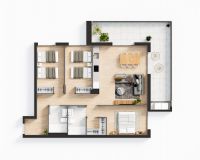 Nybyggnad - Lägenhet - Javea
