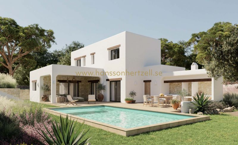 Villa - New Build - Moraira - Back3-4-42111