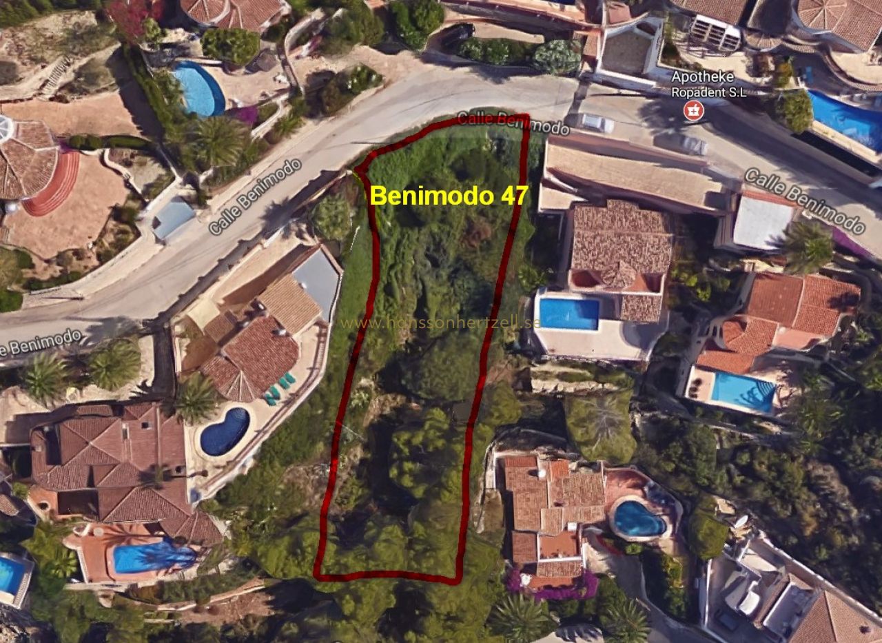 Sale - Plot - Moraira - Benimeit