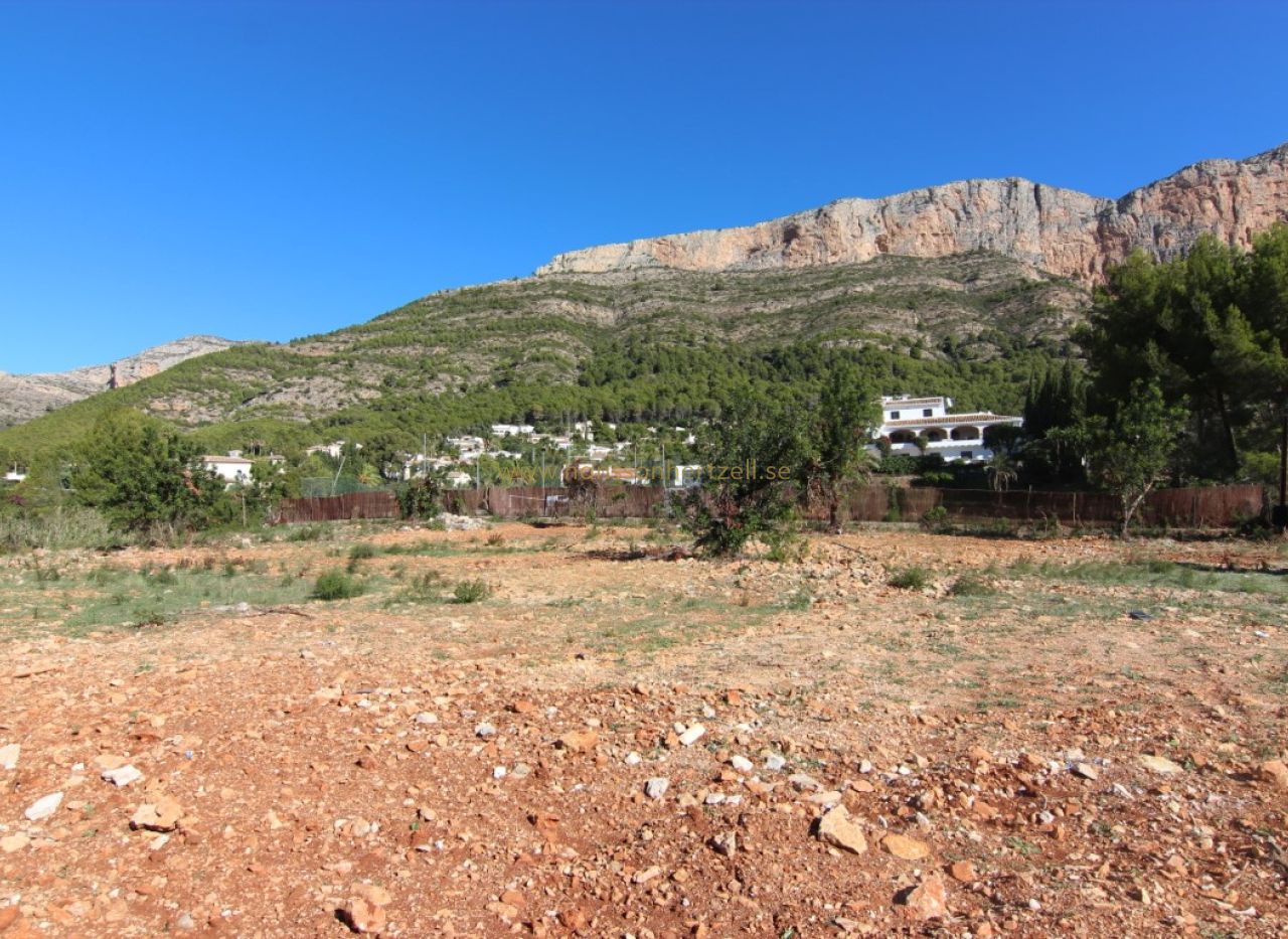 Sale - Plot - Javea - Montgo