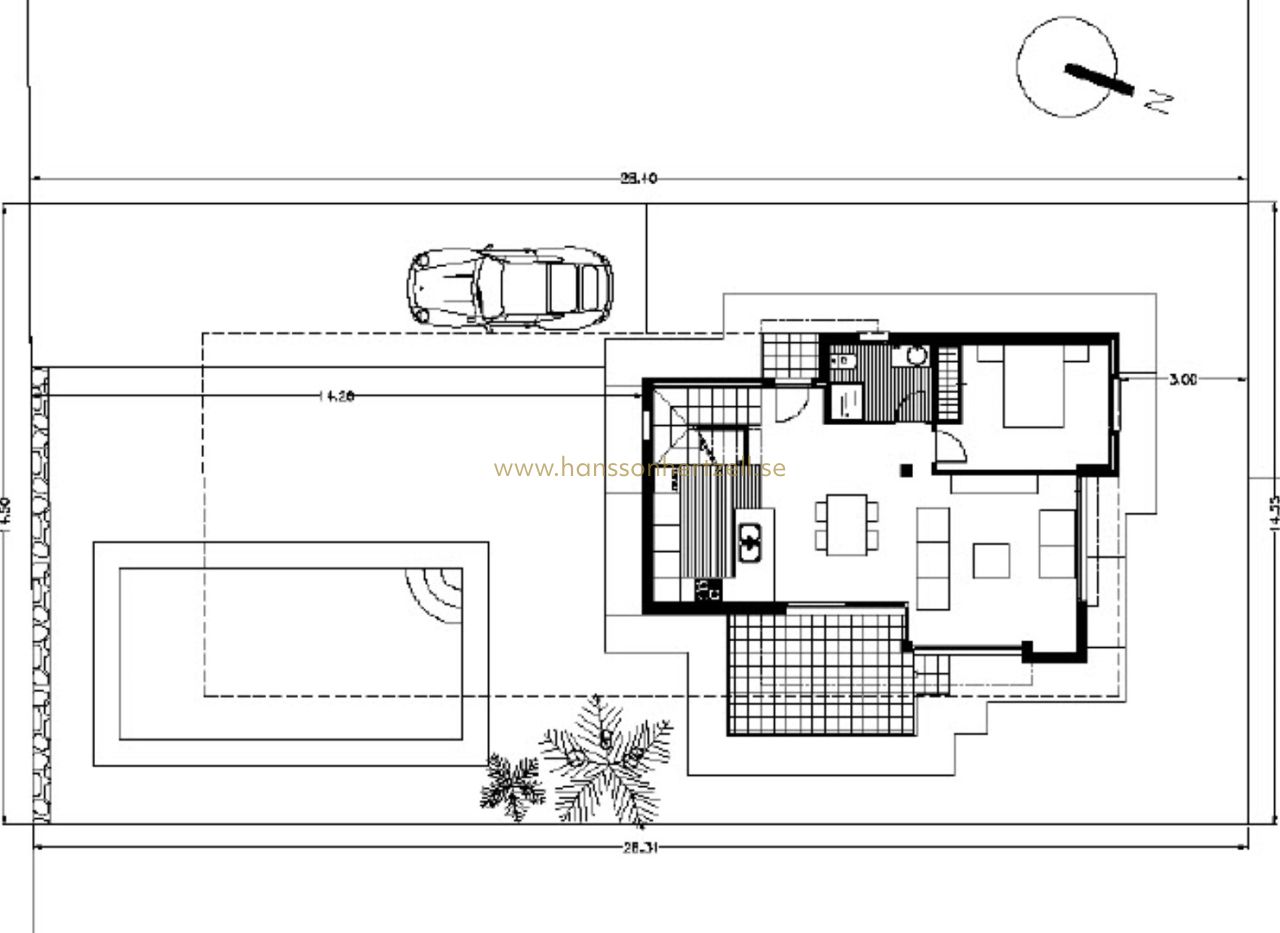 Nybyggnad - Villa - Jesús Pobre - La Sella