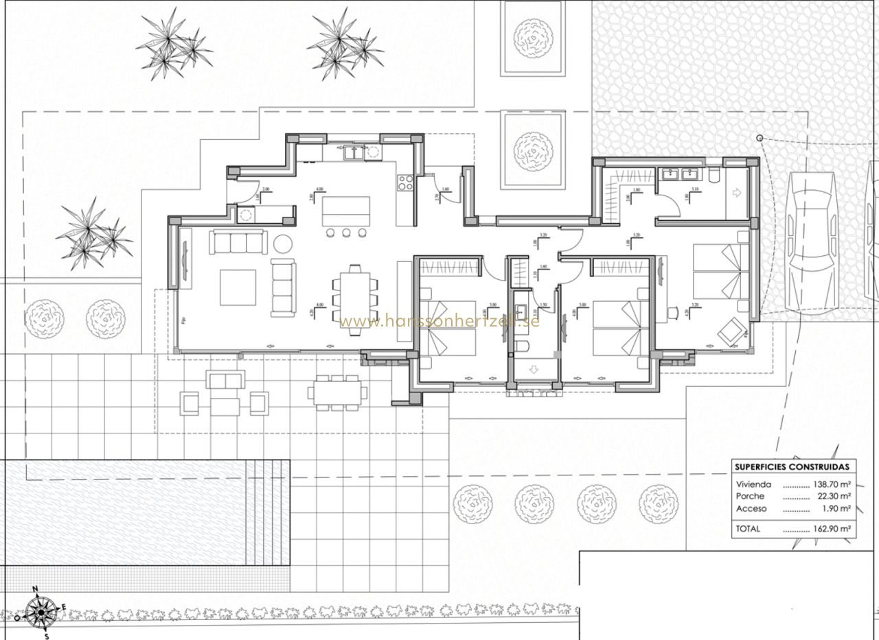 Nybyggnad - Villa - Calpe - Pla Roig