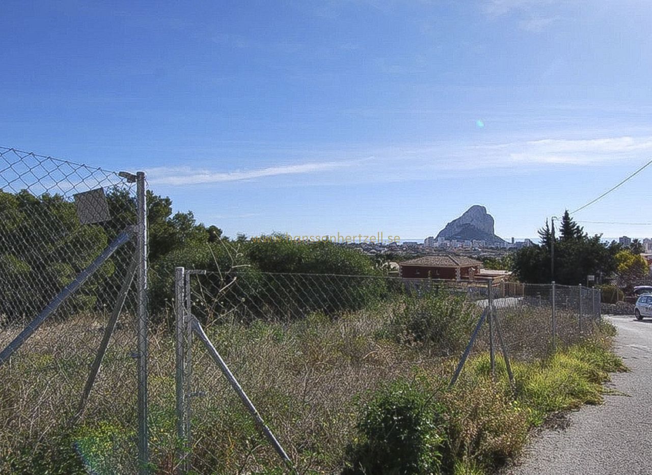 Sale - Terrain - Calpe - Partida Garduix