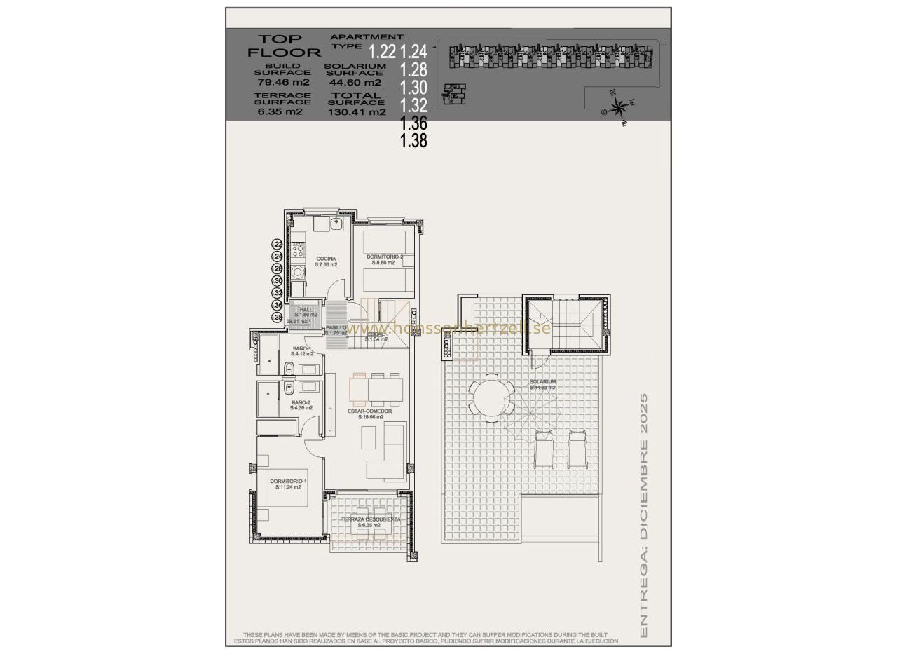New Build - Appartement - Torrevieja  - Altos del Sol