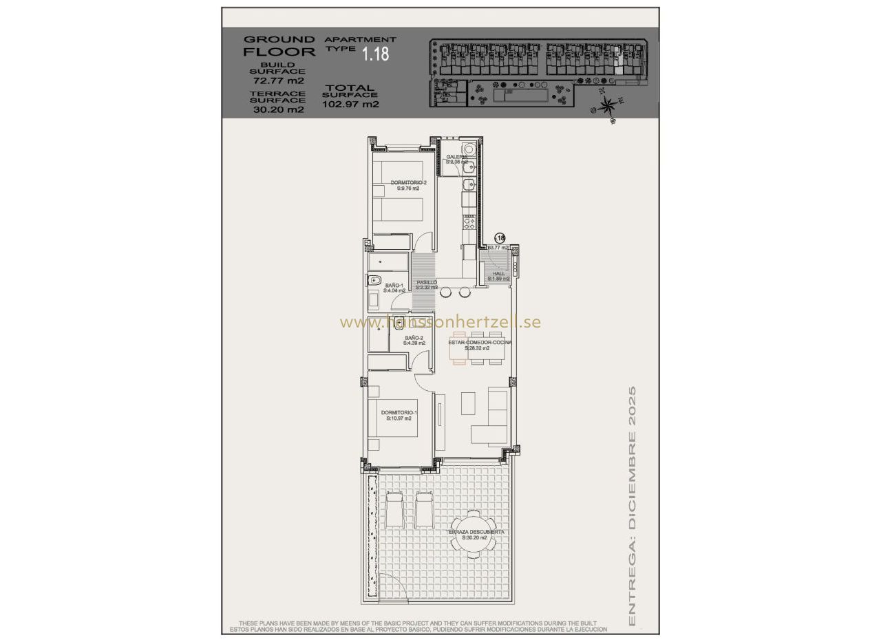 New Build - Appartement - Torrevieja  - Altos del Sol