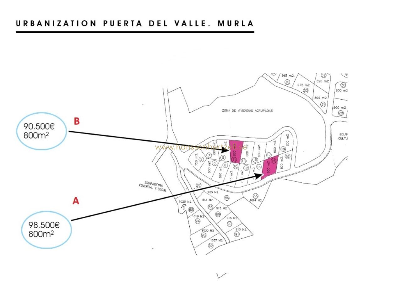 Sale - Ground - Murla - Puerta del valle