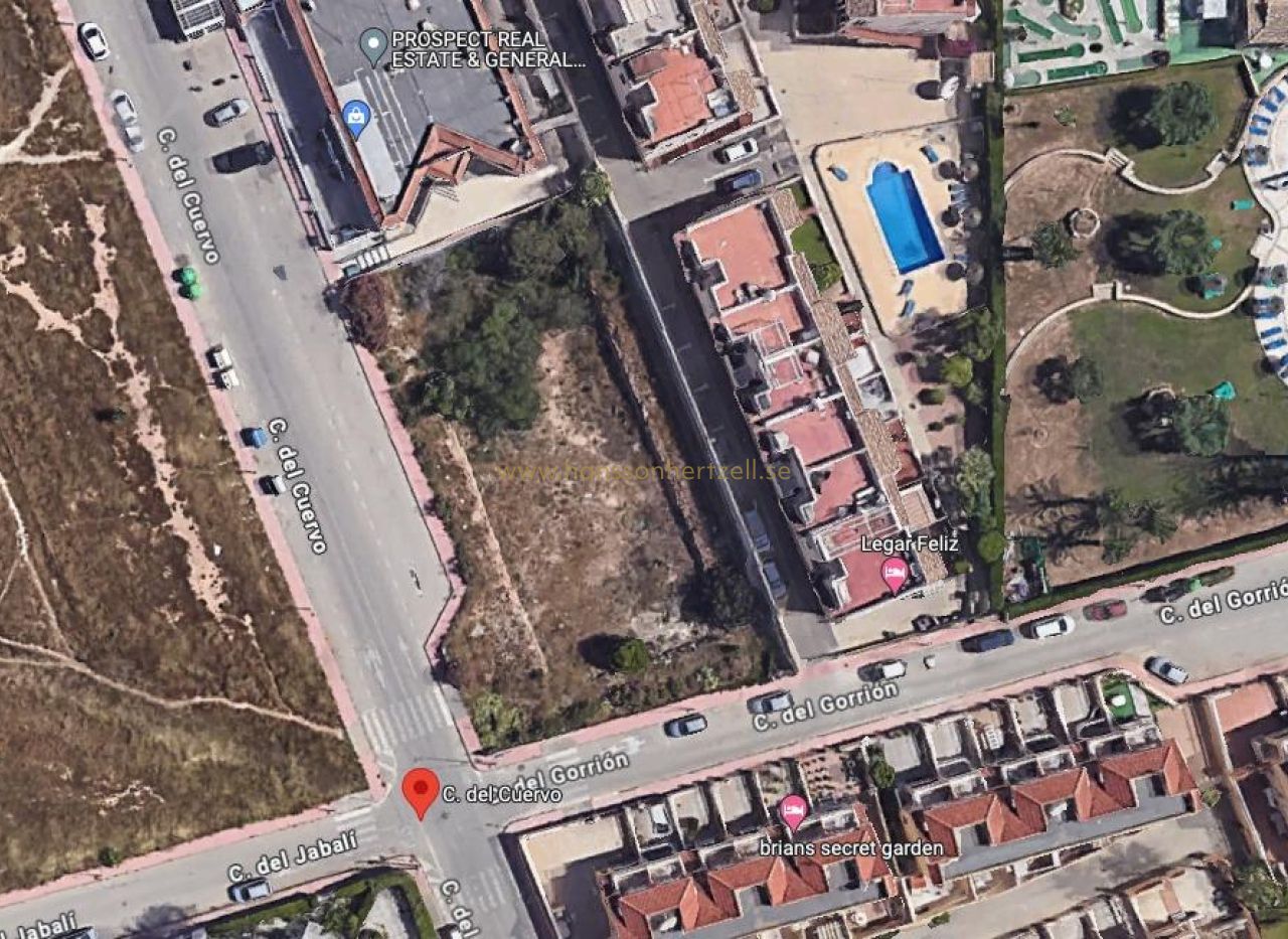 Försäljning - Tomt - Orihuela Costa - Playa Flamenca