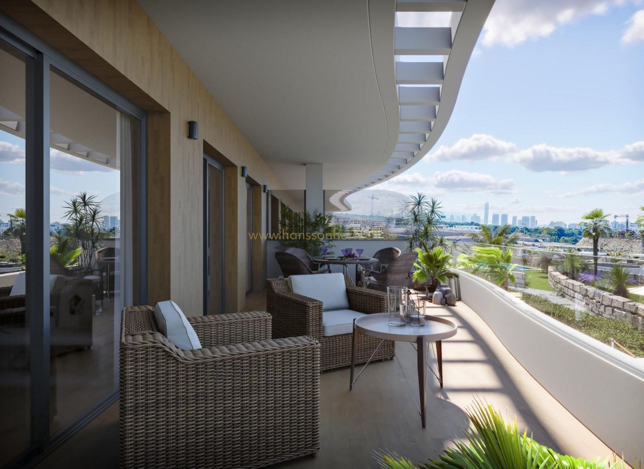 Nybyggnad - Lägenhet - Finestrat - Campana garden