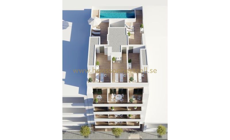 Apartment - New Build - Torrevieja  - Centro